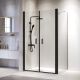 Душевой уголок RGW PA-144B (PA-104B+Z-050-2B+O-204B) 060814468-14 60x80см чёрный