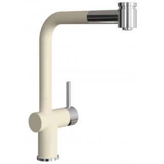 Смеситель для кухни Florentina Палермо с выдвижным изливом шампань