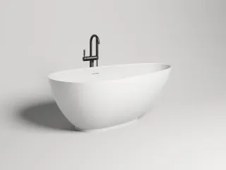 Ванна из искусственного камня Salini Paola S-Sense 101512GRF 172x82см RAL полностью