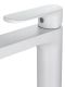 Смеситель для раковины Wonzon & Woghand WW-H1034-MW белый матовый