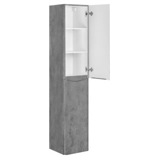 Шкаф-колонна Vincea Paola VSC-2P170BT-R 35 см бетон