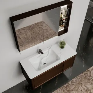 Тумба под раковину  Black&White Universe 9291200 американский орех 120 см