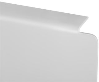 Экран торцевой Berges 75см белый 051006