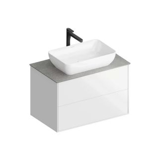 Тумба под раковину Kerama Marazzi Plaza Modern PLB.M.80.2\WHT.V 80 см белый