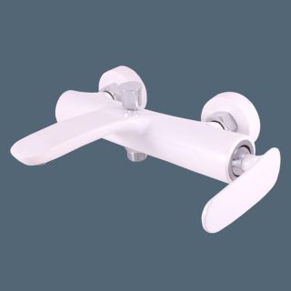 Смеситель для ванны Rav Slezak Tigris TG154.5BC белый