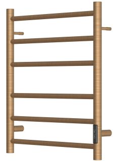 Полотенцесушитель электрический Point Аврора PN10856BR 50x60см бронза