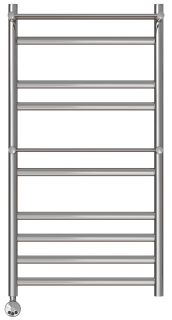 Полотенцесушитель электрический Point Артемида PN14150PE 50x100см с двумя полками левый/правый хром