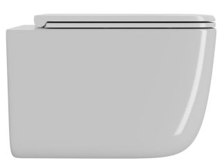 Подвесной унитаз Point Меркурий PN41831 безободковый белый