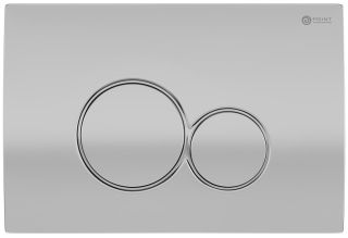 Сет Point PN48053SC: инсталляция Point Элемент PN45120 клавиша Point Виктория сатин/хром PN44061SC унитаз Point Афина PN41041