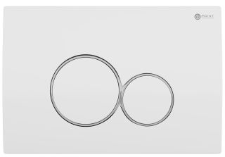 Сет Point PN48067WC: инсталляция Point Элемент PN45120 клавиша Point Виктория белый/хром PN44061WC унитаз Point Виктория PN41061