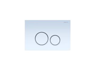 Кнопка смыва Aquatek Pneumo S PNS-0000011 пневматическое управление белый