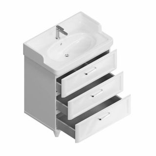 Тумба под раковину Kerama Marazzi Pompei PO.M.80.3\WHT 80 см белый