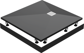 Экран Essentia БЕЛЫЙ 100x100