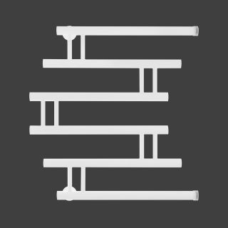 Полотенцесушитель водяной Energy Modern EWTRMODRN06050R903M 600 x 500 белый матовый