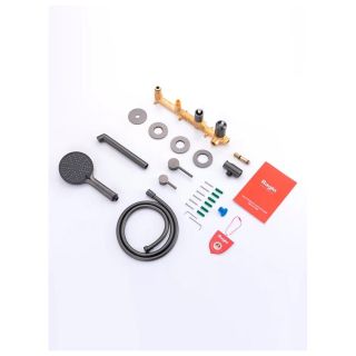 Смеситель для ванны встраиваемый Raglo R20.32.09 графит