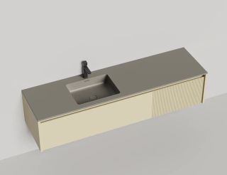 Подвесная тумба Salini Domino 27D118ON 180см эмаль Onda Plus