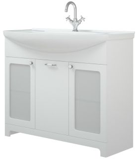 Тумба под раковину Corozo Прованс 105см белый SD-00000017