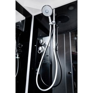 Душевая кабина Deto B09 BLACK 90х90х208 см