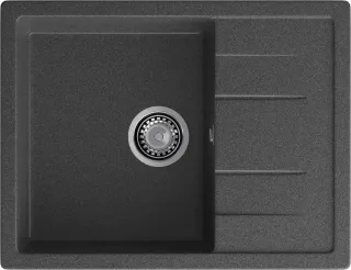 Мойка кухонная GranFest CLASSIC Q-650L графит