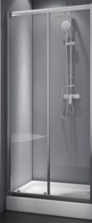 Душевая дверь BelBagno DUE 130см хром DUE-BF-1-130-C-Cr