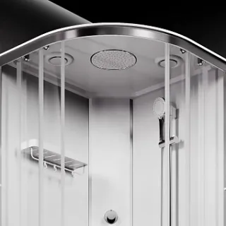 Душевая кабина Am.Pm X-Joy 90х90 W94C-401-090MT профиль хром матовый