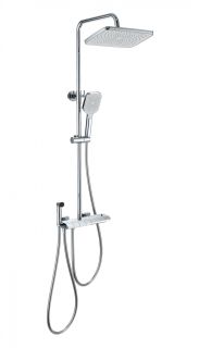 Душевая стойка Wonzon & Woghand Muse Piano WW-B4132-A-CR с термостатом хром