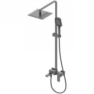 Душевая стойка Wonzon & Woghand Cube 2.0 WW-88047068-BGM тёмный графит