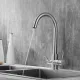 Смеситель для кухни Shevanik S168B с подключением фильтра сатин