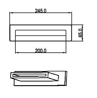 Излив для ванны Boheme Zodiac 625/2-BRB брашированная бронза