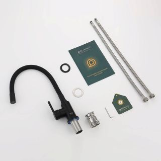 Смеситель для кухни Splenka S201.4406.06 чёрный