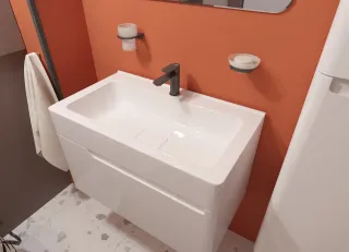 Раковина Эстет Kare luxe silk ФР-00014939 80см белый