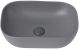 Раковина ABBER Rechteck 46см серый матовый AC2200MG