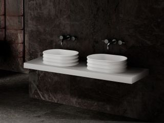 Раковина ABBER Stein AS2650 56см белый матовый