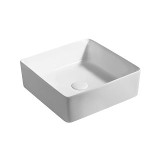 Раковина накладная Azario 39х39х13 фаянс (AZ41120)