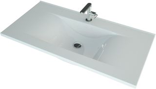 Мебельная раковина Andrea SV 100см белый 00000010946