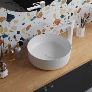 Раковина IDDIS Ray 35см белый глянцевый RAYWS03i27