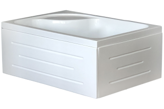 Душевой поддон Royal Bath 120x80см левый белый RB8120BP-L