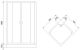 Душевой уголок Royal Bath HP 90x90см хром RB90HP-C-CH