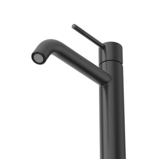 Смеситель для раковины высокий CEZARES RELAX-LC1-NOP-W0 черный матовый