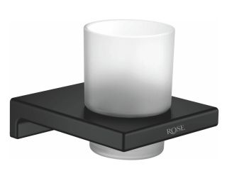 Стакан для ванной комнаты Rose RG1812H чёрный