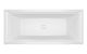 Акриловая ванна Riho Still Square Fall Plug and Play B099061005 L заполнение через перелив 180х80см белый