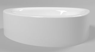 Раковина Whitecross Moonstone A 0727.040035.100 40см белый глянец