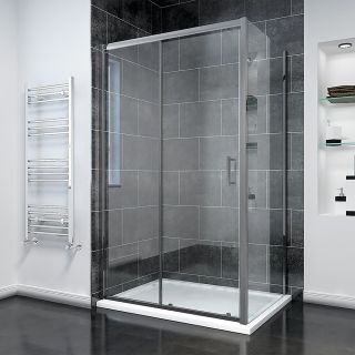 Душевой уголок Veconi Rovigo RV-055GM, 1300х900х1950, оружейная сталь, прозрачное стекло