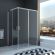 Душевой уголок Veconi Rovigo RV-10, 1200x100x1950, хром, стекло прозрачное