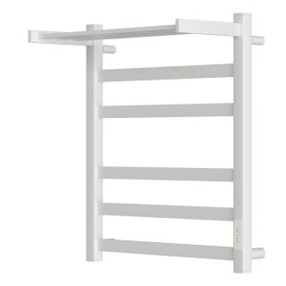 Полотенцесушитель электрический Point Меркурий PN83856PW П5 500x600 с полкой  белый