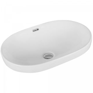 Раковина Gid S1004 71160 встраиваемая сверху белая 61x40x19