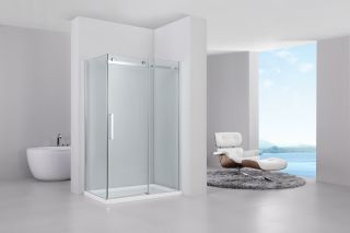 Душевой уголок Black & White S208-90120