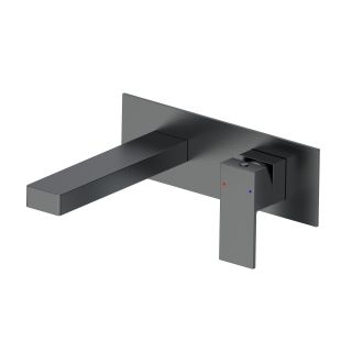 Встраиваемый смеситель для раковины Wonzon & Woghand Cube WW-88869016-BGM тёмный графит