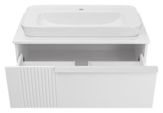 Подвесная тумба под раковину Brevita Savoy SAV-09090-0101Я 90см белый