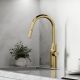Смеситель для кухни Sancos Grand SC4002BG брашированное золото